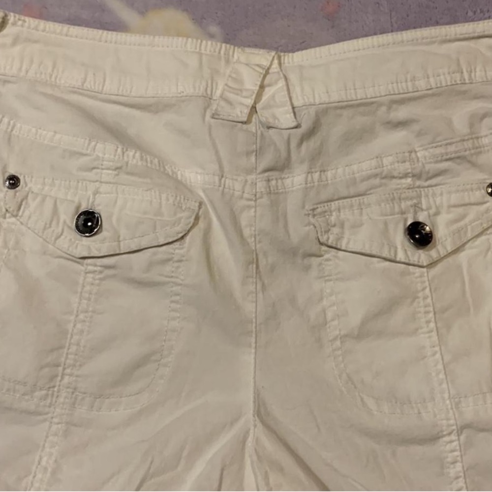 Y2K Cargo Drawstring Capris - Picture 4 of 8